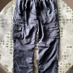 FTC Black Cargo Pants
